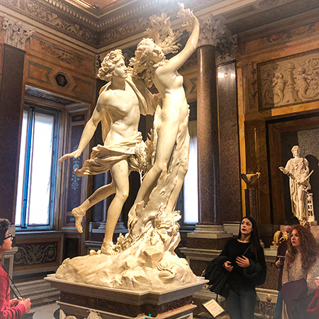 Экскурсия в одну из лучший галерей Рима - Галерея Боргезе с русским гидом.